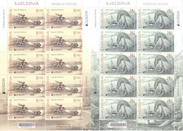 2022. Moldova, Europa 2022, Stories & Myths, 2 Sheetlets,  Mint/** - Moldavie