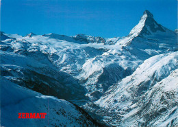 Switzerland Zermatt Snow-covered Mountain Landscape - Matt
