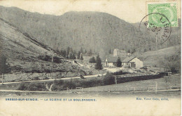 Vresse Sur Semois La Scierie Et La Boulonnerie 1912 V.caen Arlon  Voir Verso Marque De Graide - Vresse-sur-Semois