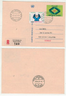 Amérique // Nations Unies // Office De Genève // Entier Postal Recommandé Pour Lausanne - Briefe U. Dokumente