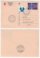 Amérique // Nations Unies // Office De Genève // Entier Postal Recommandé Pour Lausanne - Covers & Documents