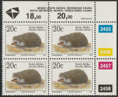 South Africa RSA - 1993 - Sixth 6th Definitive Endangered Fauna - 20c Southern African Hedgehog - Ungebraucht