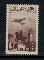 PA N°13 NEUF** MNH, ALGERIE, 1949 - Aéreo