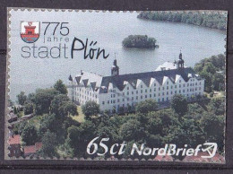 BRD Privatpost Nord Brief (65) 775 Jahre Stadt Plön (A2-19) - Private & Local Mails