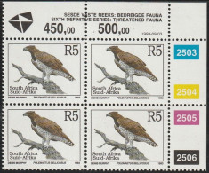 South Africa RSA - 1993 - Sixth 6th Definitive Endangered Fauna - R5 Martial Eagle - Ungebraucht