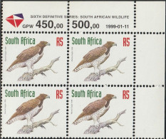 South Africa RSA - 1998 (1997) - Sixth 6th Definitive Redrawn Endangered Fauna - R5 Martial Eagle - Ungebraucht