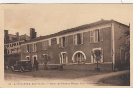 SAINTE-HERMINE (Vendée): Hôtel Du Cheval Blanc, Place Clémenceau - Sainte Hermine