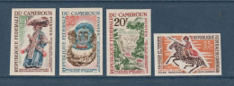 Cameroun  - Non Dentelé - YT N° 386 à 389 ** - Neuf Sans Charnière - 1964 - Unused Stamps