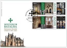 Portugal & FDC Mosteiro Da Batalha, UNESCO, Património Mundial Da Humanidade 2023 (68681) - FDC