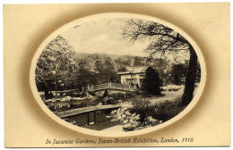 LONDON : JAPAN-BRITISH EXHIBITION, 1910 - IN JAPANESE GARDENS - London Suburbs