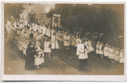 Catholic Procession Arundel 1907, Girls, J. White, Littlehampton, Photog. [2] - Arundel