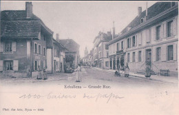 Echallens VD, Grande Rue Animée (6.9.1904) - Échallens