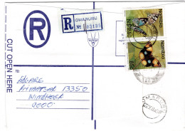 69254 - Namibia - 1994 - $2,50 Schmetterlinge MiF A R-Bf OMARURU -> WINDHOEK - Namibie (1990- ...)