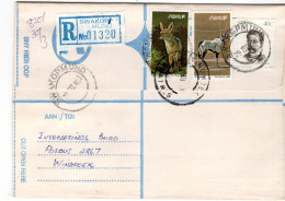 69268 - Südwestafrika - 1983 - 40c Lüderitz MiF A R-Bf SWAKOPMUND -> WINDHOEK - Zuidwest-Afrika (1923-1990)