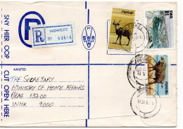 69270 - Südwestafrika - 1990 - R1 Uranbergbau MiF A R-Bf NGWEZE -> WINDHOEK - Afrique Du Sud-Ouest (1923-1990)