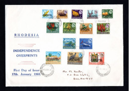 S4138-SOUTHERN RHODESIA-OLD BRITISH FIRST DAY COVER BULAMAYO.1966.Enveloppe PREMIER JOUR - Southern Rhodesia (...-1964)