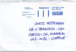 69284 - Italien - 2023 - €3,90 SchalterFreistpl A LpBf LASTRA A SIGNA -> Japan - 2021-...: Storia Postale