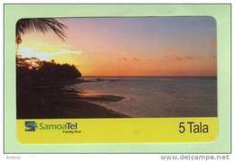 Samoa - SamoaTel Inductive -  2003 First Issue $5  - Mint - Samoa