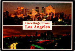 California Los Angeles Greetings From The City Of Angels Split View - Los Angeles