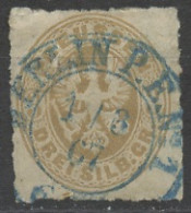 Allemagne Prusse - Germany - Deutschland 1861-65 Y&T N°20 - Michel N°19 (o) - 3s Armoirie - Mint