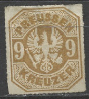 Allemagne Prusse - Germany - Deutschland 1867 Y&T N°27 - Michel N°26 Nsg - 9k Armoirie - Ungebraucht