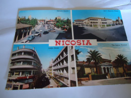 CYPRUS POSTCARDS   NICOSIA WITH STAMPS 2 SCAN - Chypre