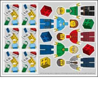 Denmark Danemark Danmark 2015 Europa CEPT Toys Lego Special Limited Edition Sheetlet Mint - Blocks & Kleinbögen
