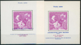 République Démocratique Du Congo (1969) - BL23-Cu** X2 : Texte Bleu Déplacée, Texte Bleu Doublée. - Neufs