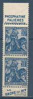 Jeanne D'Arc Type L N° 257 Paire De Carnet Falières - Vache Qui Rit NEUF** LUXE  SANS CHARNIERE  / Hingeless / MNH - Ongebruikt