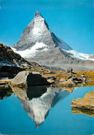 Switzerland Zermatt Riffelsee Mit Matterhorn - Matt