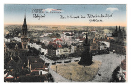 Kortrijk Panorama Courtrai Belgien Feldpost Htje - Kortrijk