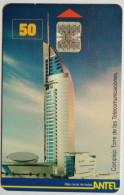 Uruguay 50 Units Chip Card " Torre De Las Telecomunicaciones " - Uruguay