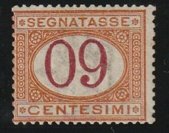 ITALY - 1890 6c Inverted - Postage Due