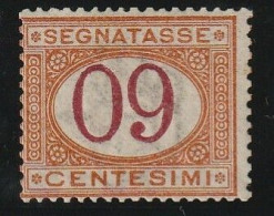 ITALY - 1890 6c Inverted - Portomarken