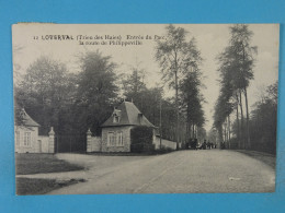 Loverval (Trieu Des Haies) Entrée Du Parc, La Route De Philippeville - Gerpinnes