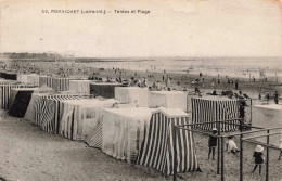 FRANCE - Pornichet - Tentes Et Plage - Animé - Carte Postale Ancienne - Pornichet