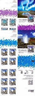 Iceland Island Istande 2012 Europa CEPT Visit To Iceland Set Of 2 Booklets Mint - 2012