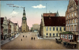 CPA Tschernjachowsk Insterburg Ostpreußen, Alter Markt, Hotel Rheinischer Hof - Ostpreussen