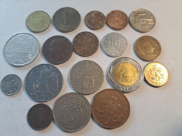 Lot De  18 Monnaies Du Monde   ( 352 ) - Mezclas - Monedas