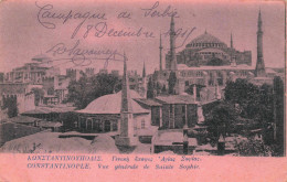 Constantinople - Vue Gnérale De Sainte Sophie - - Carte Postale Ancienne - Turkey