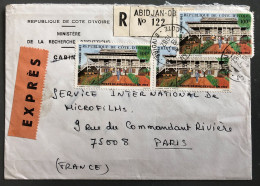 Côte D'Ivoire, Divers Sur Enveloppe Par EXPRES, 1982 - (B2461) - Côte D'Ivoire (1960-...)