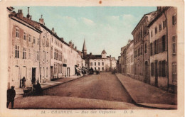 FRANCE - Charmes - Rue Des Capucins - Colorisé - Carte Postale Ancienne - Charmes