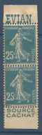 SEMEUSE Type Ll N° 140 Paire De Carnet EVIAN NEUF**  SANS CHARNIERE  / Hingeless / MNH - Unused Stamps