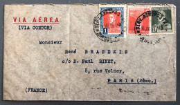 Argentine, Divers Sur Enveloppe Pour La France 1935 - (B2558) - Cartas & Documentos