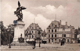 FRANCE  - Chaumont (Haute Marne) - La Place De La Gare - Carte Postale Ancienne - Chaumont