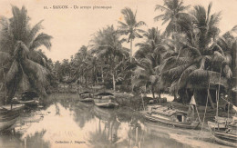 Viet Nam - Saïgon - Un Arroyo Pittoresque - Collection J Brignon - Carte Postale Ancienne - Vietnam