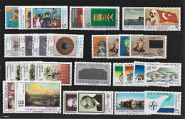 TURKEY STAMPS  - 1986 PART YEAR SET HIGH CATALOGUE VALUE - UMM - Nuovi