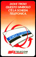 G 561 C&C 2619 SCHEDA TELEFONICA NUOVA MAGNETIZZATA QUESTO SIMBOLO 5.000 L. COME FOTO - Public Advertising