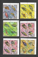 Republic Of Burundi 12 Blocks Of 4 Stamps CDS - See Scans And NOTES - Usati