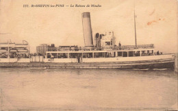 FRANCE - St Brevin Les Pins - Le Bateau De Mindin - Carte Postale Ancienne - Saint-Brevin-les-Pins